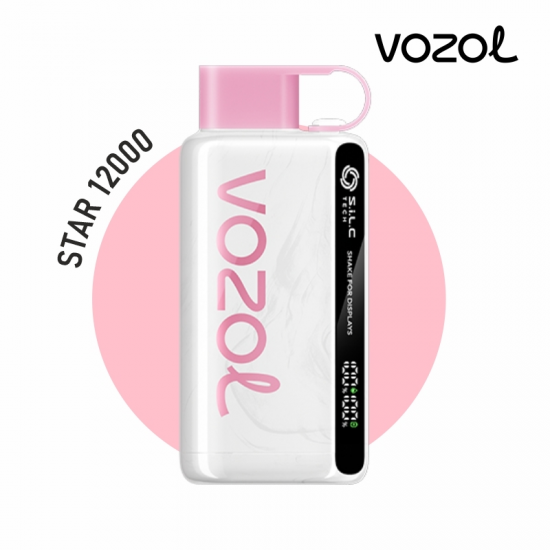 Vozol Star 12000 Peach Ice Disposable Vape Bar