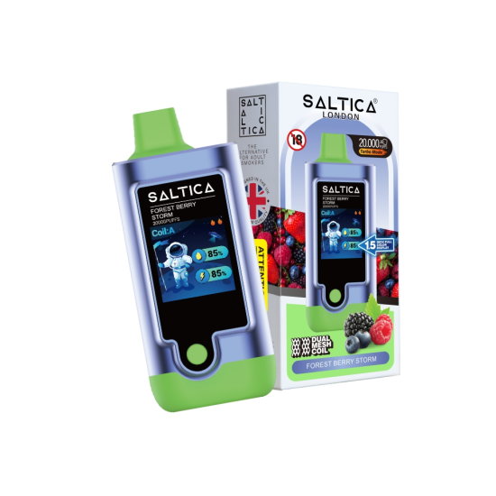 Saltica Digital 20000 Forest Berry Storm Disposable Vape Bar